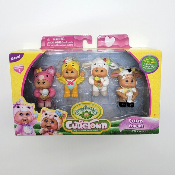Toys Cabbage Patch Kids Cutie Town Farm Friends Poshmark